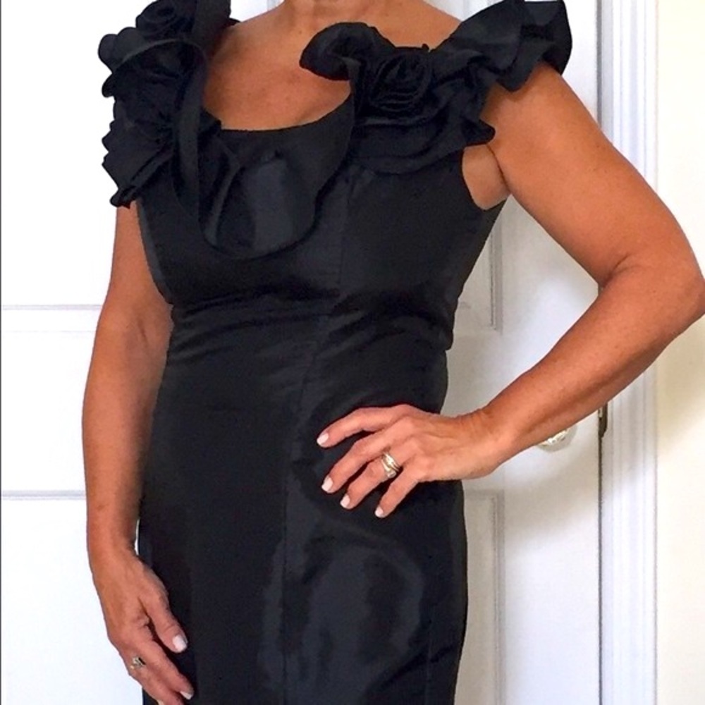 Crepe cocktail dress